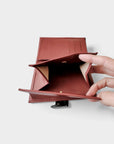 Porte-monnaie vegan femme en cuir de pomme Zoé - Vide atelier Karmyliege
