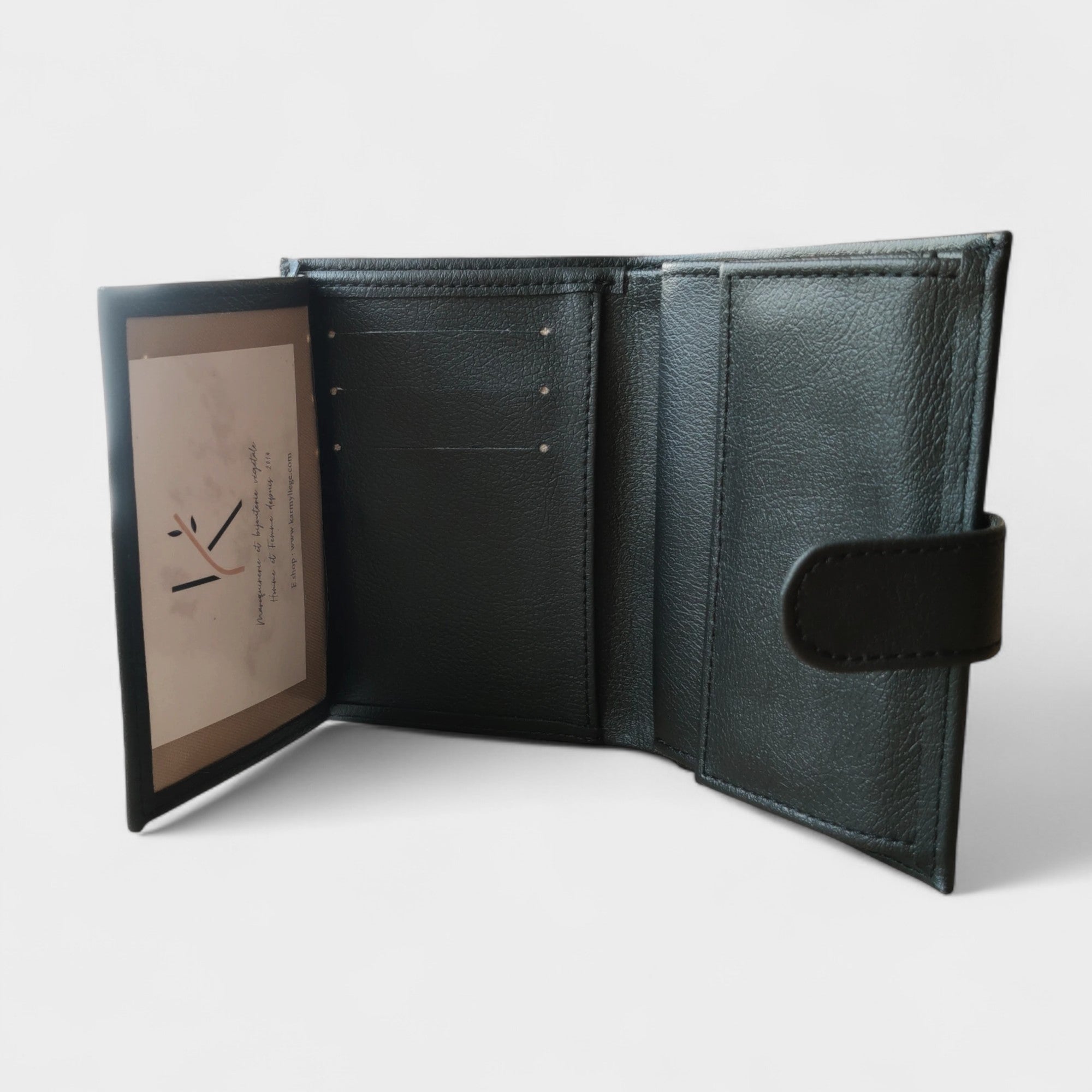 Porte-monnaie vegan en cuir de pomme Zoé