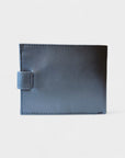 Portefeuille vegan en peau de pomme - Apple-skin Roman bleu nuit Karmyliege