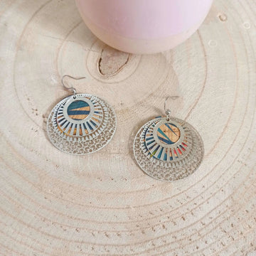 Boucles d'oreilles, JadeKarmyliege