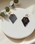 Boucles d'oreilles vegan en liège Alicia  Karmyliege