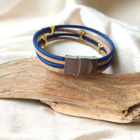 Bracelet en Liège Naturel Livia doré  Karmyliege