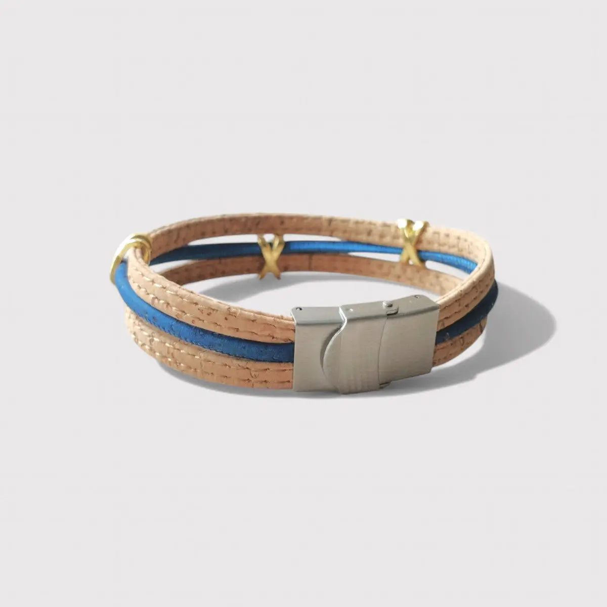 Bracelet en Liège Naturel Livie, doré - Eco-friendly  Karmyliege