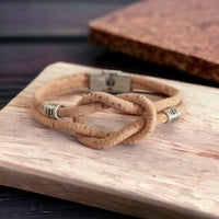 Bracelet en liège Maël  Karmyliege Beige-21cm