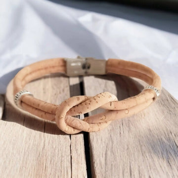 Bracelet en liège Sohan  Karmyliege Beige-19cm