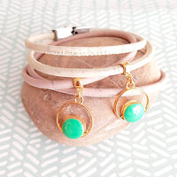 Bracelet en liège Turquoise - vendor-unknown All Products