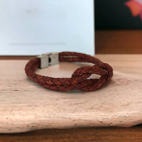 Bracelet en liège marin tressé  Karmyliege