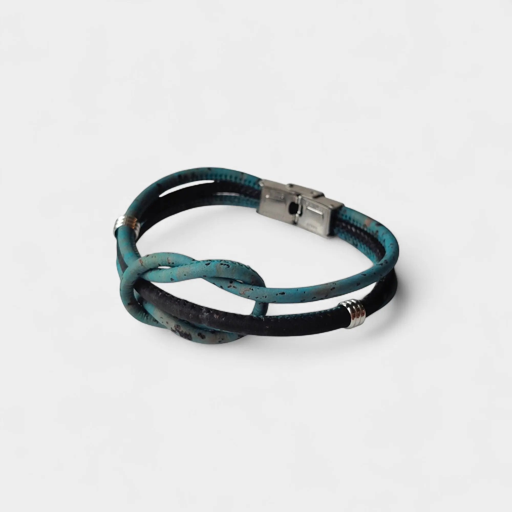 Bracelet vegan en liège Marin  Karmyliege