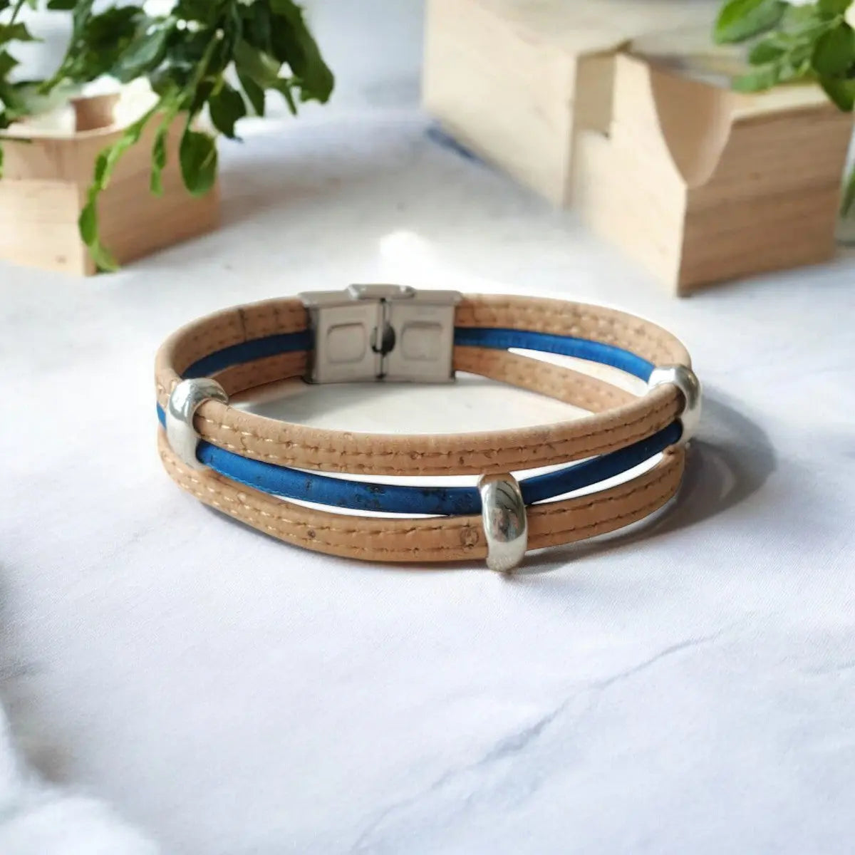 Bracelet vegan en liège Valentina  Karmyliege