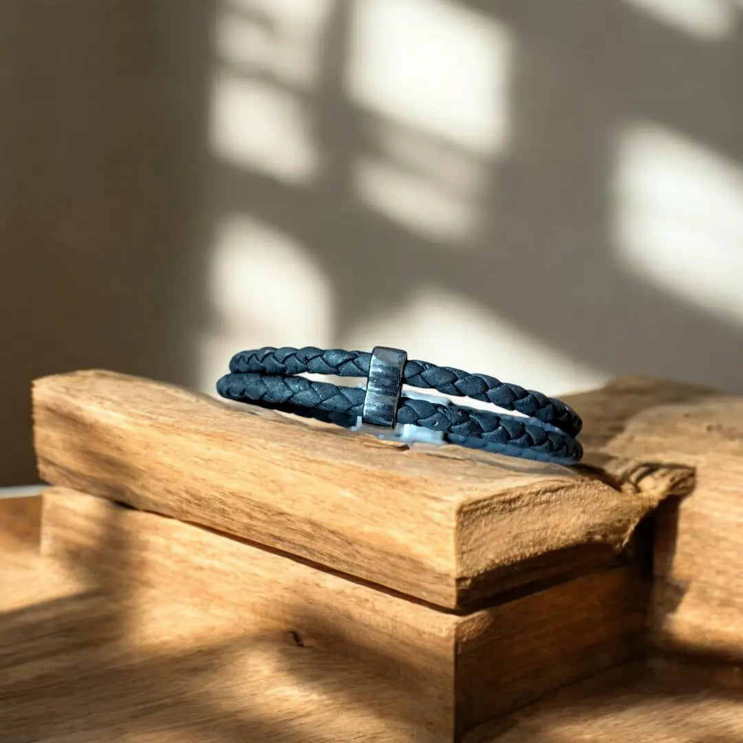 Bracelet vegan en liège tressé, Antoine  Karmyliege
