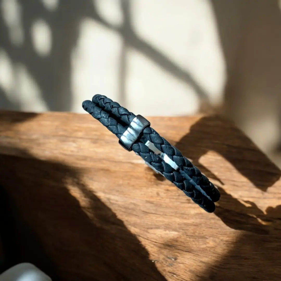 Bracelet vegan en liège tressé, Antoine  Karmyliege
