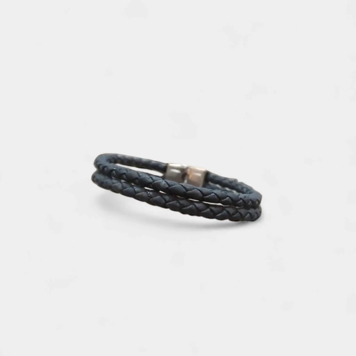 Bracelet vegan en liège tressé, Léo  Karmyliege