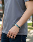 Bracelet vegan en liège unisexe, Valentin  Karmyliege