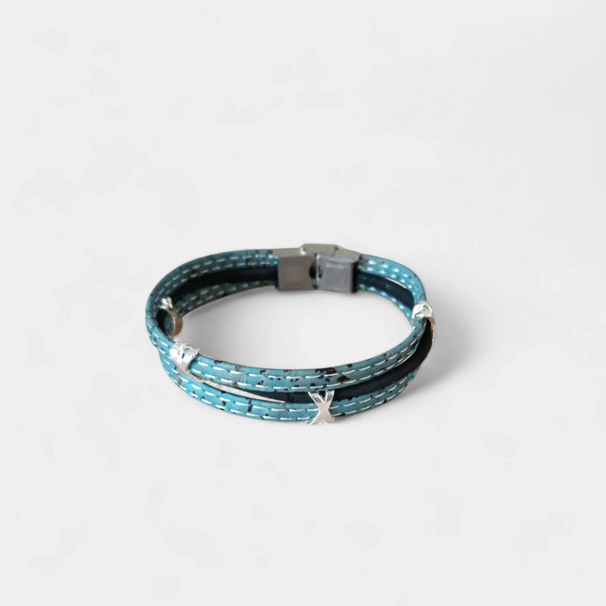 Bracelet vegan en liège unisexe, Valentin  Karmyliege