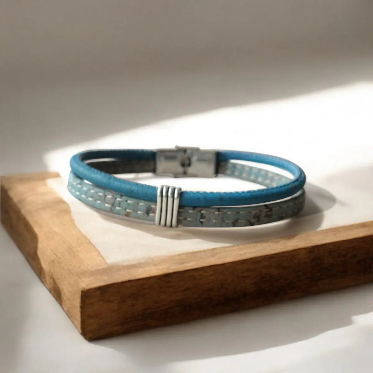 Bracelet vegan en liège, Milo  Karmyliege