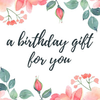 Carte cadeau d'anniversaire Girly 45 euros - vendor-unknown All Products