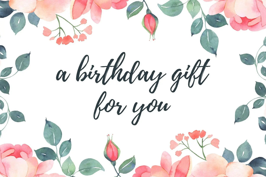 Carte cadeau d'anniversaire Girly 45 euros - vendor-unknown All Products