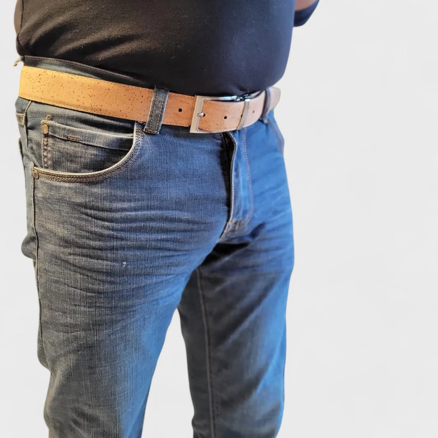 Ceinture réversible homme en liège  Karmyliege