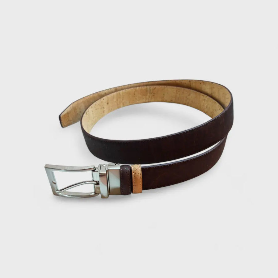 Ceinture réversible homme en liège  Karmyliege