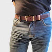 Ceinture réversible homme en liège  Karmyliege