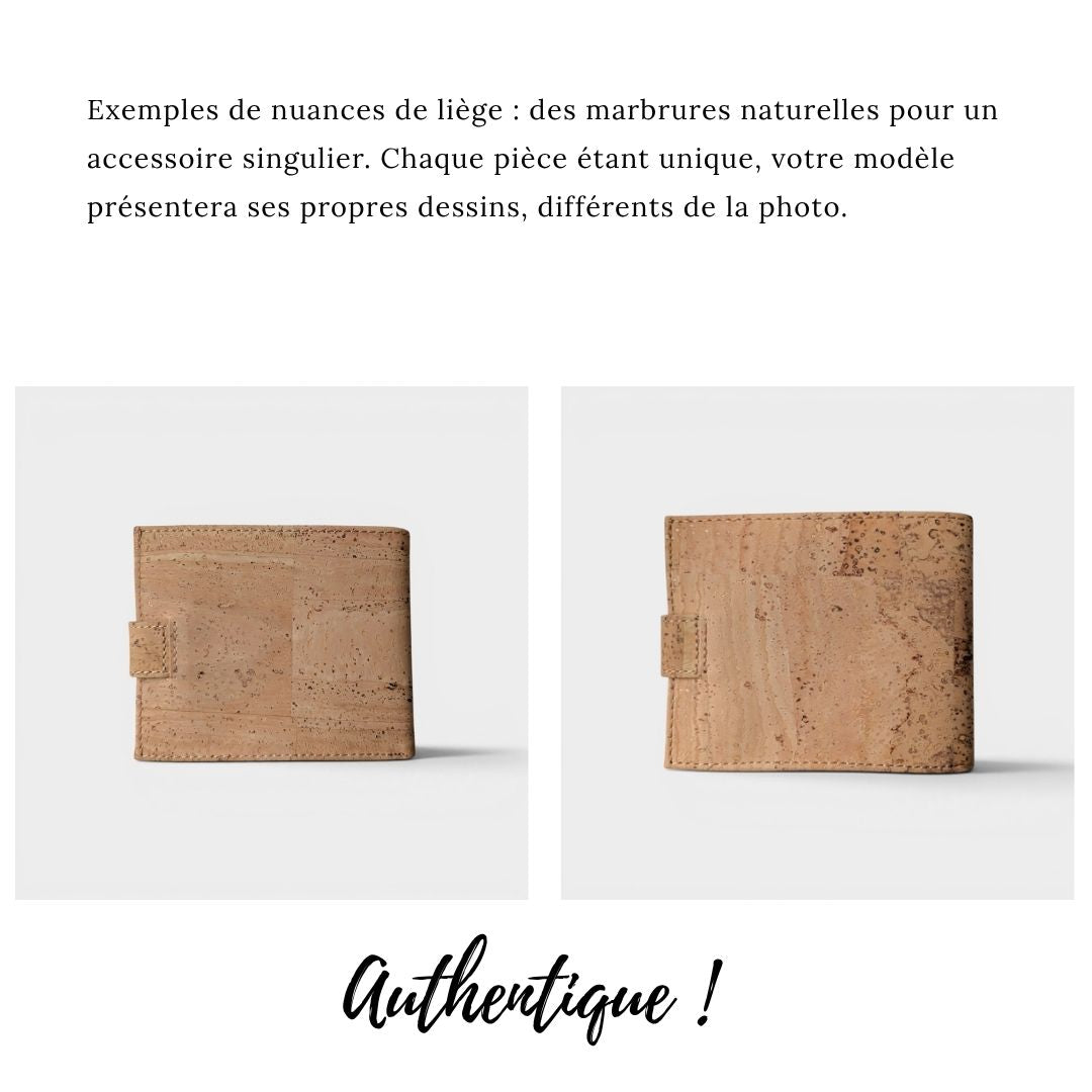 Portefeuille vegan en liège, Baptiste  Karmyliege