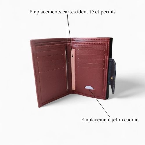 Portefeuille végétal Tiffany