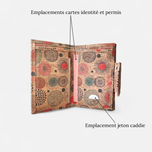 Portefeuille végétal Tiffany