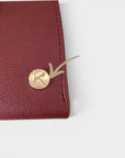 Porte-monnaie vegan femme en cuir de pomme Zoé - Vide atelier