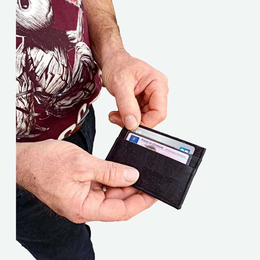 Porte-cartes en liège - karmyliege portefeuille