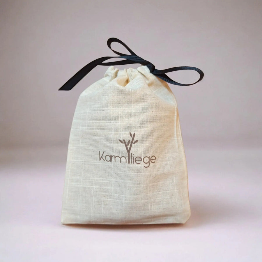 Porte cartes vegan en cuir de pomme cognac  Karmyliege