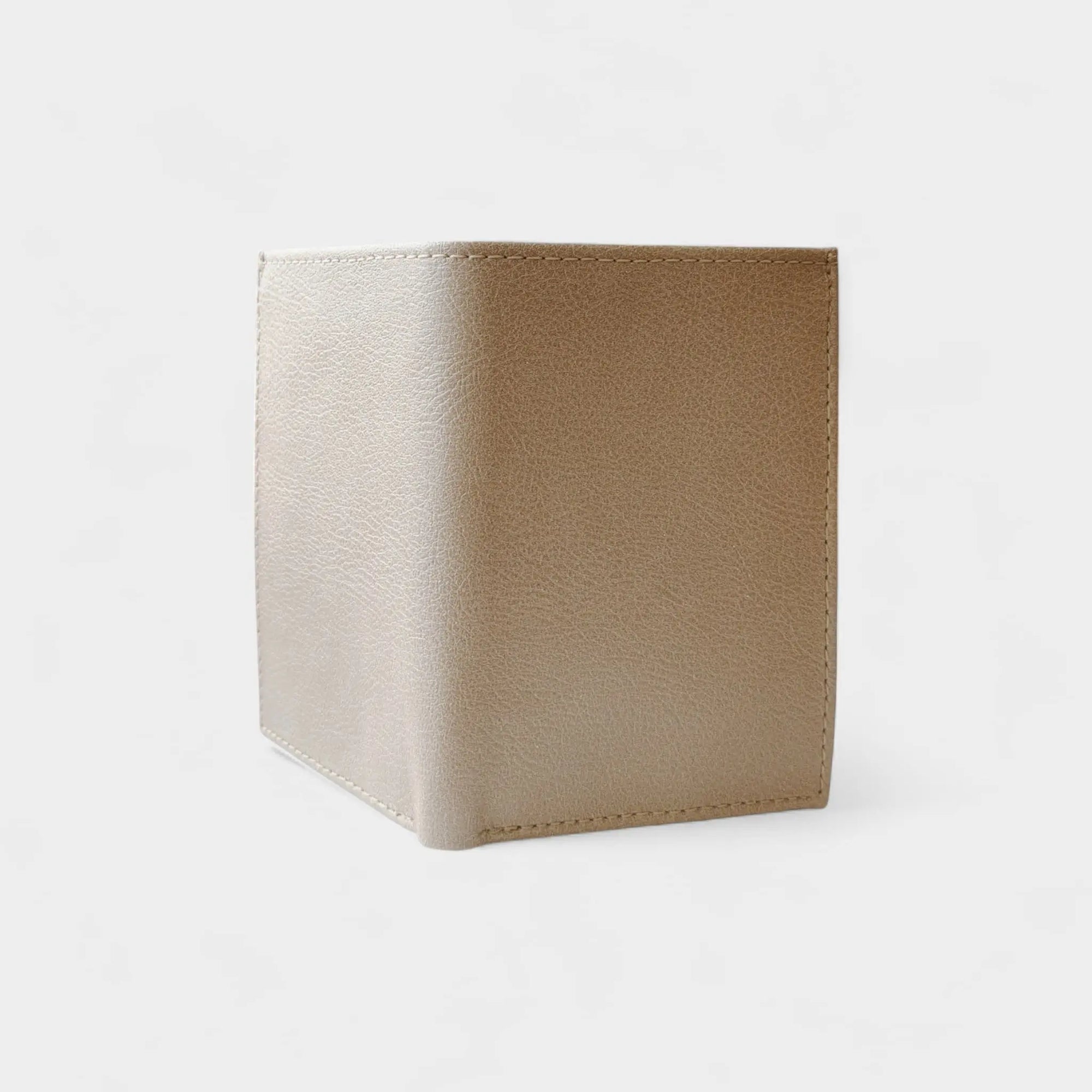 Porte cartes vegan en peau de pomme beige  Karmyliege