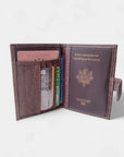 Porte documents vegan- passeport & cartes, Swan  Karmyliege