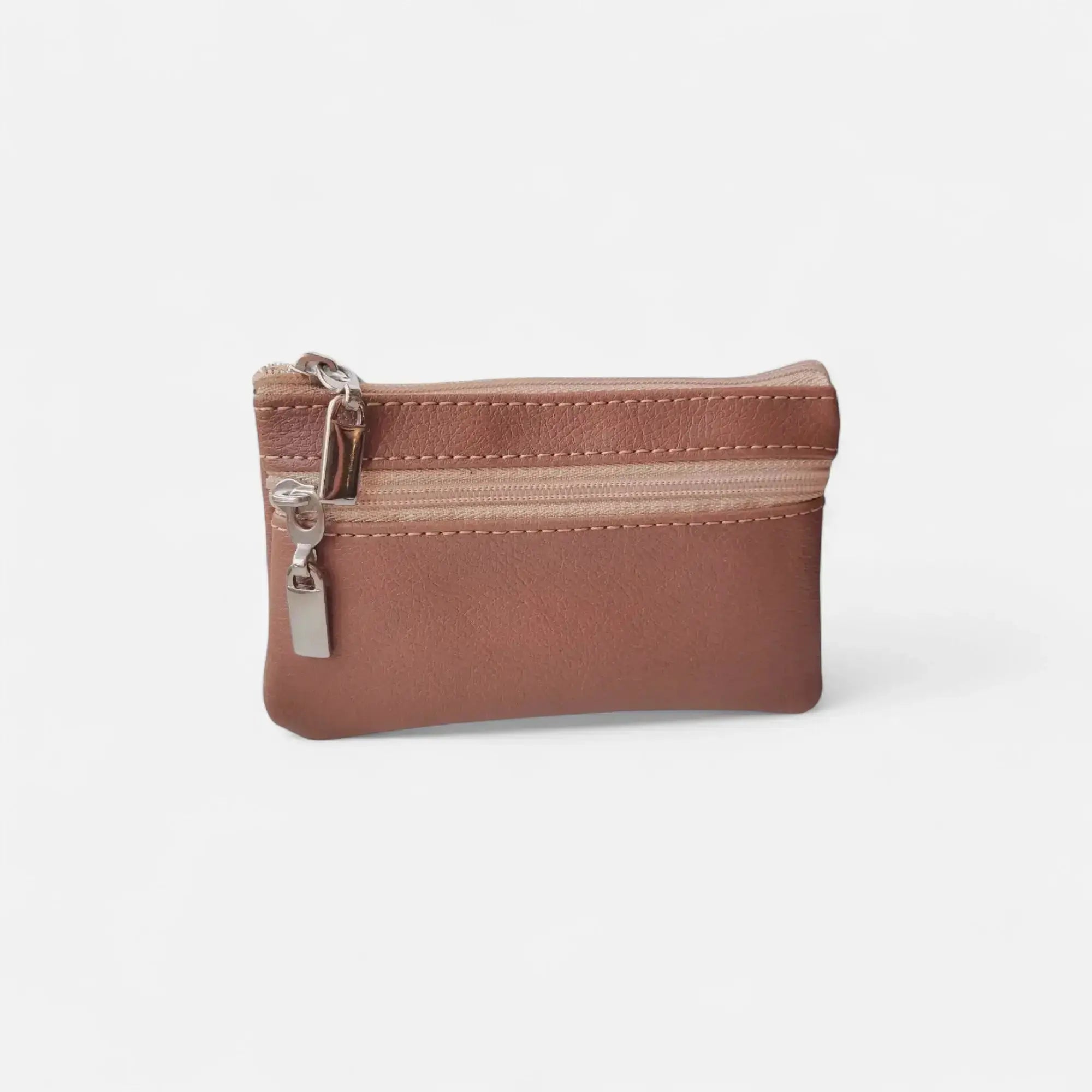 Porte-monnaie vegan en peau de pomme  Karmyliege Caramel