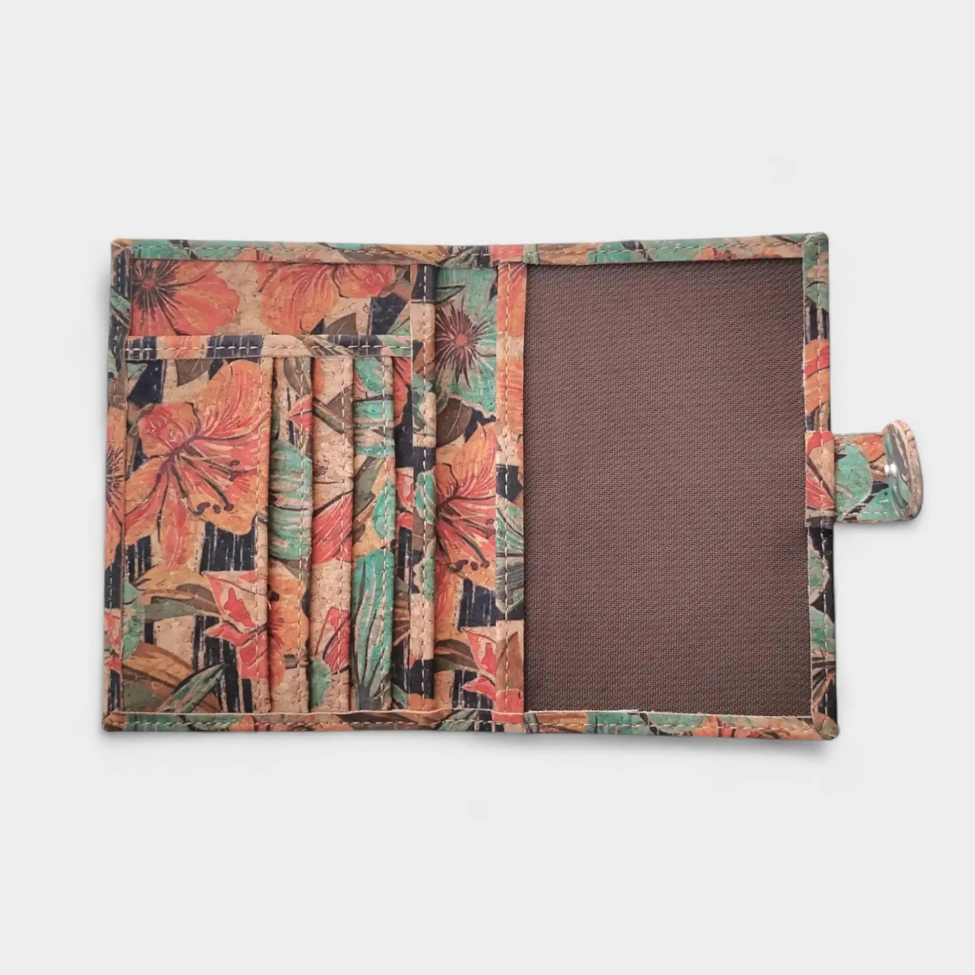 Porte-papiers et passeport en liège, Swan  Karmyliege