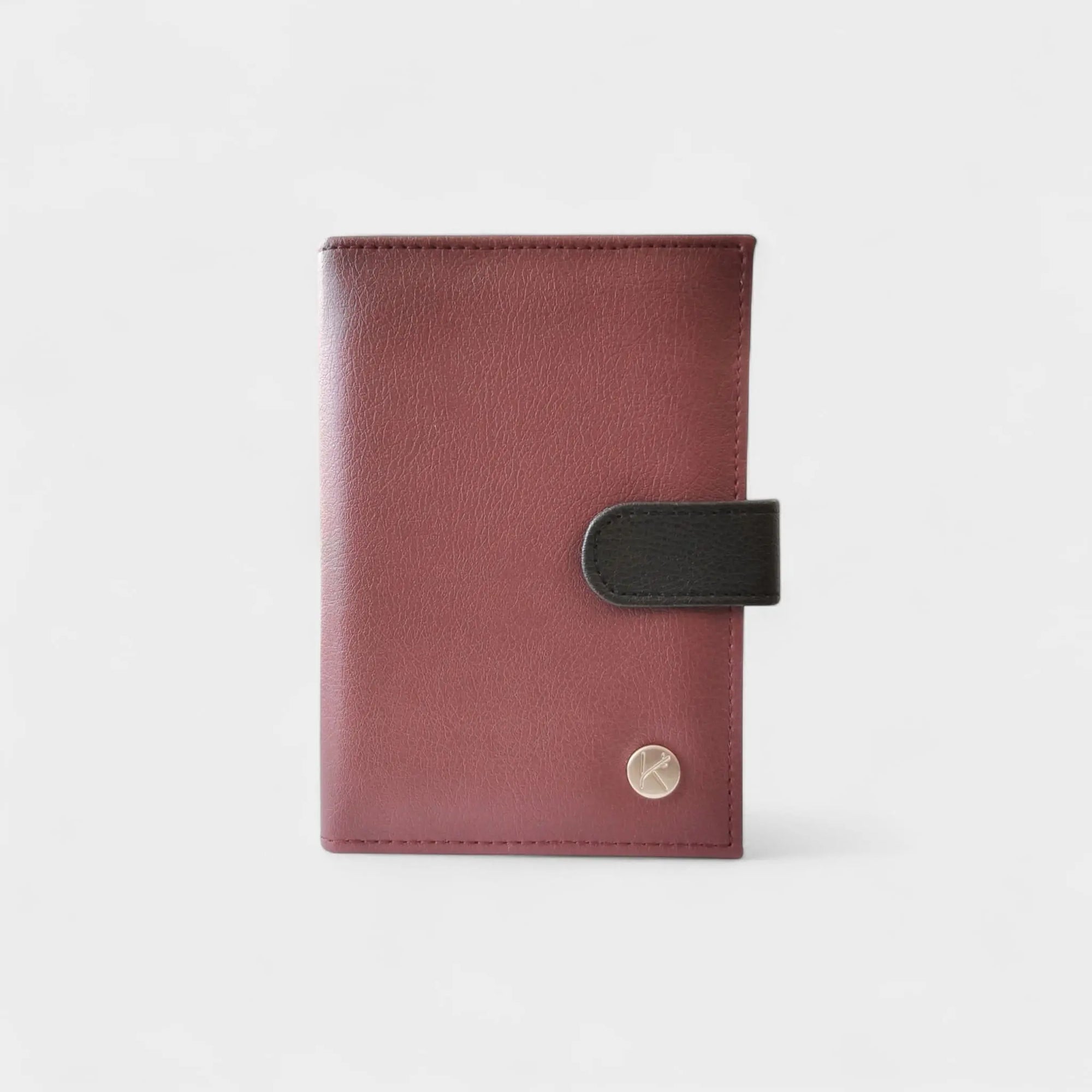 Porte-papiers et passeport en peau de pomme, Swan  Karmyliege