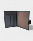 Porte passeport & cartes, Swan en peau de pomme  Karmyliege