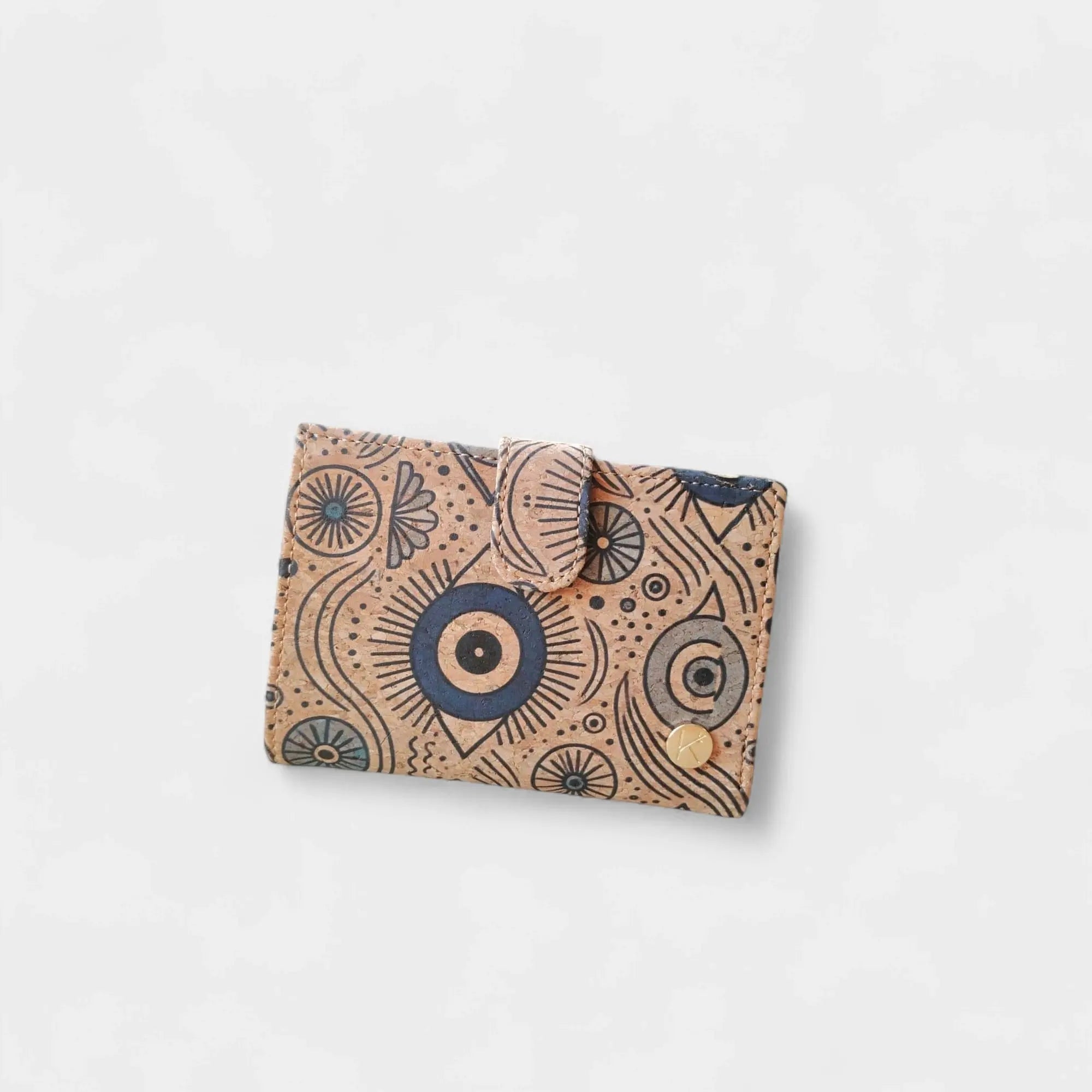 Portefeuille en liège coloré  Karmyliege