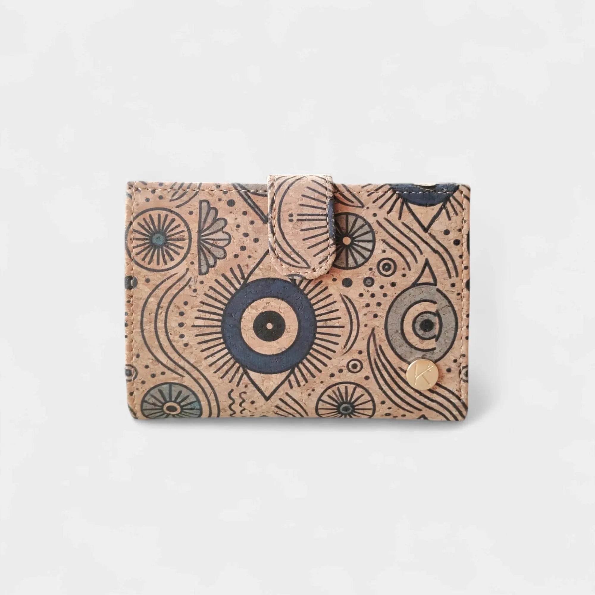 Portefeuille en liège coloré  Karmyliege