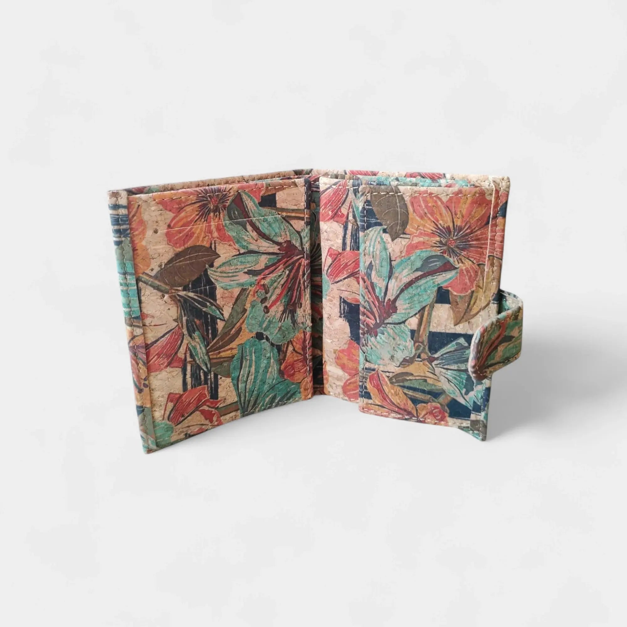 Portefeuille en liège coloré  Karmyliege