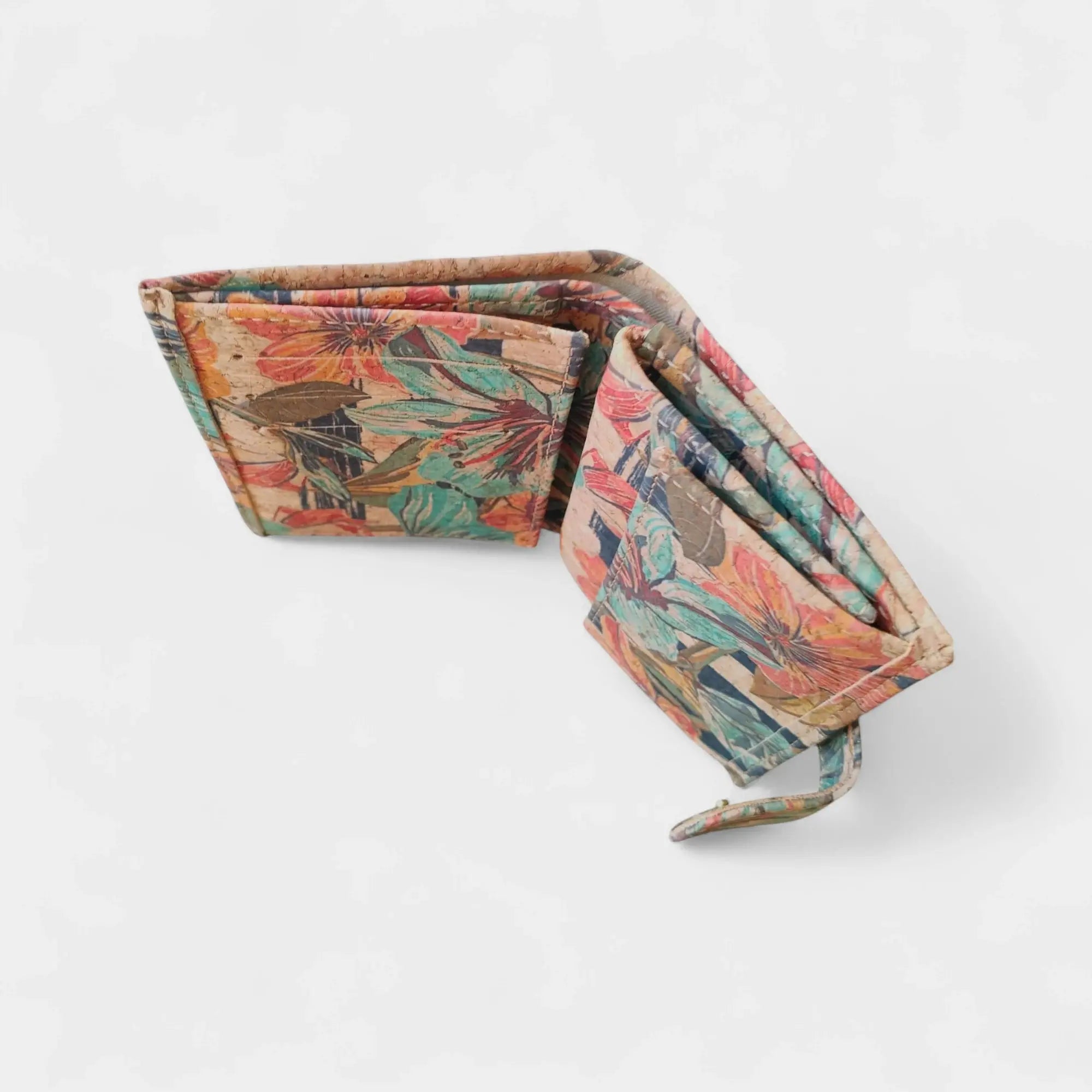 Portefeuille en liège coloré  Karmyliege