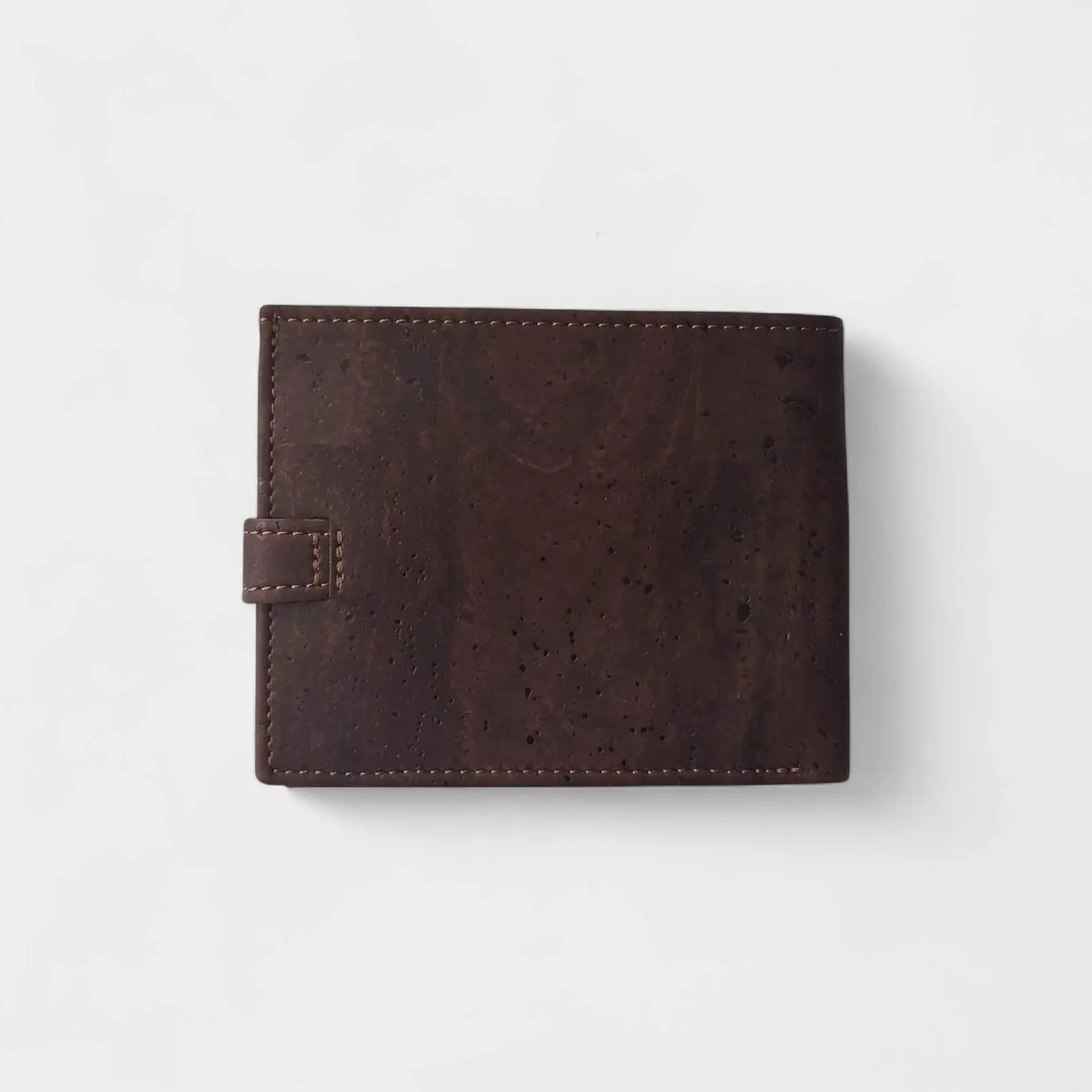 Portefeuille vegan en liège avec zip, Roman  Karmyliege