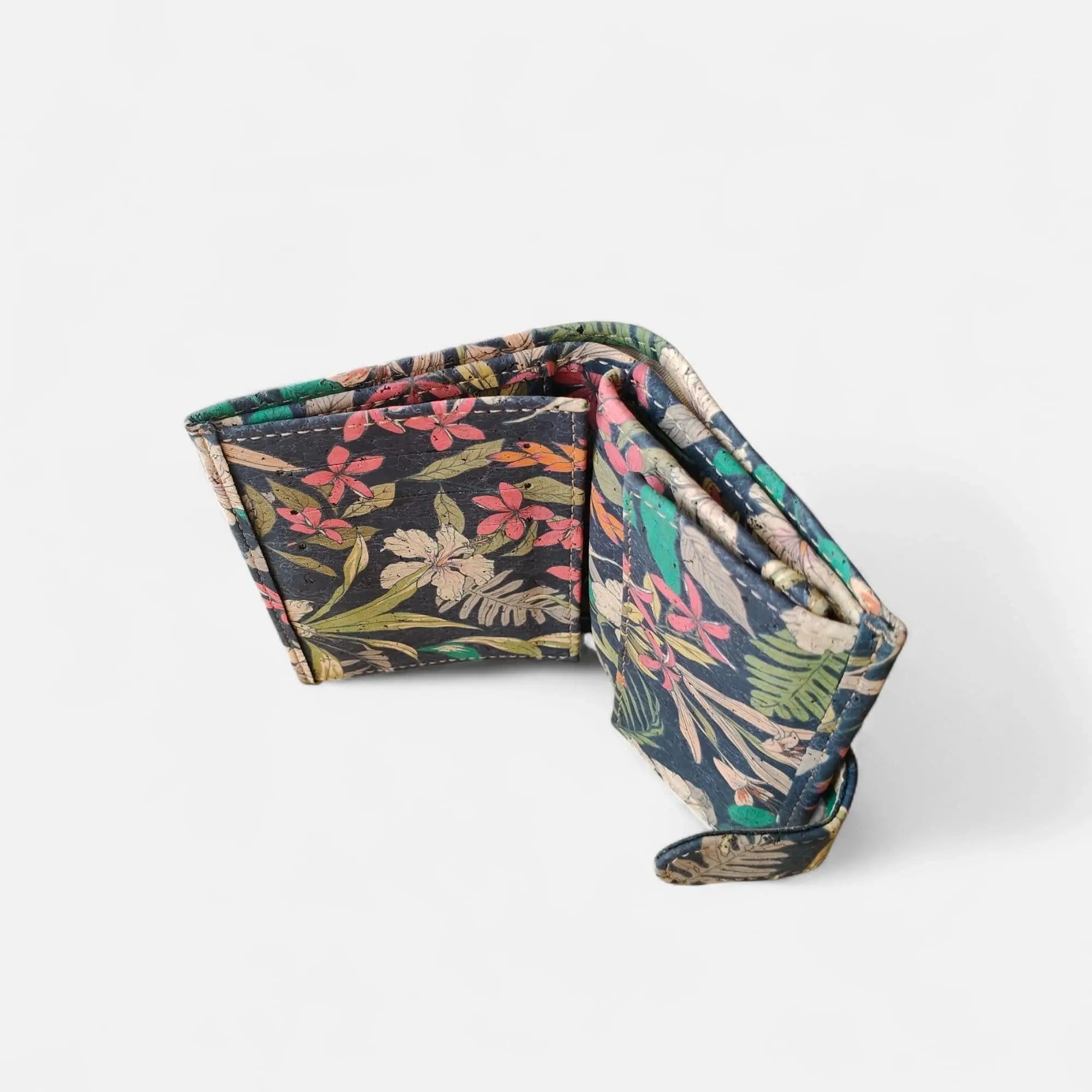 Portefeuille vegan en liège coloré, Zoé  Karmyliege