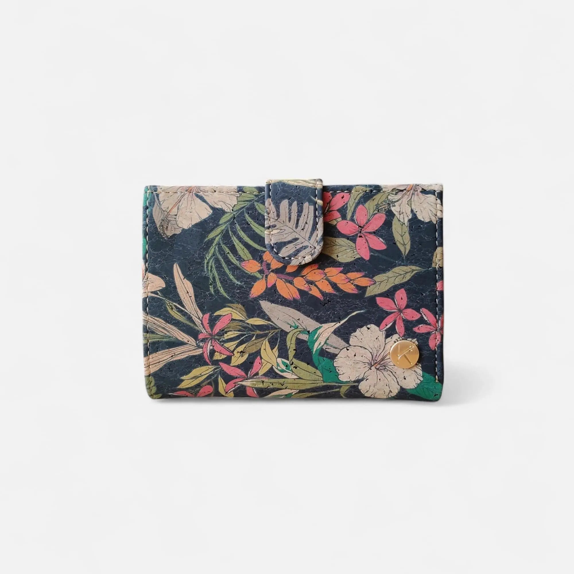 Portefeuille vegan en liège coloré, Zoé  Karmyliege