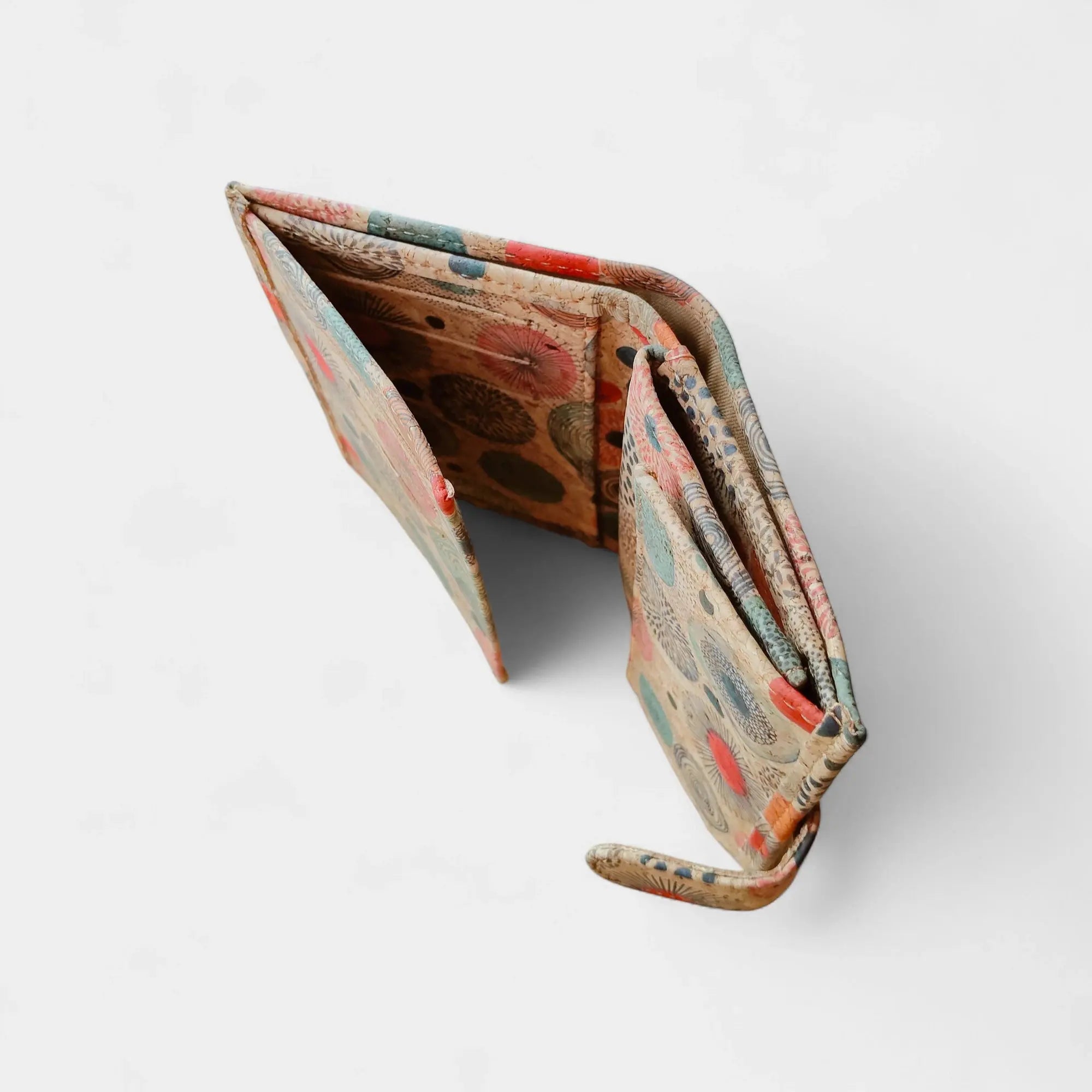 Portefeuille vegan en liège coloré, Zoé  Karmyliege