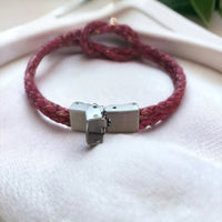 Bracelet en liège tressé Julia  Karmyliege