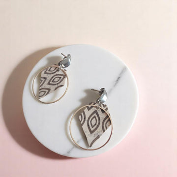 Boucles d'oreilles végétales Kylie