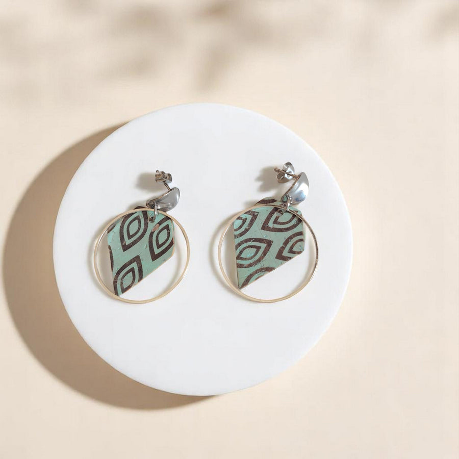 Boucles d'oreilles végétales Kylie