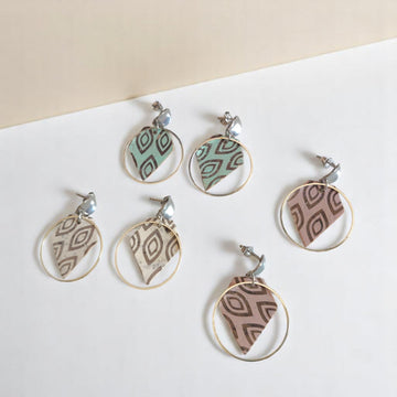 Boucles d'oreilles végétales Kylie