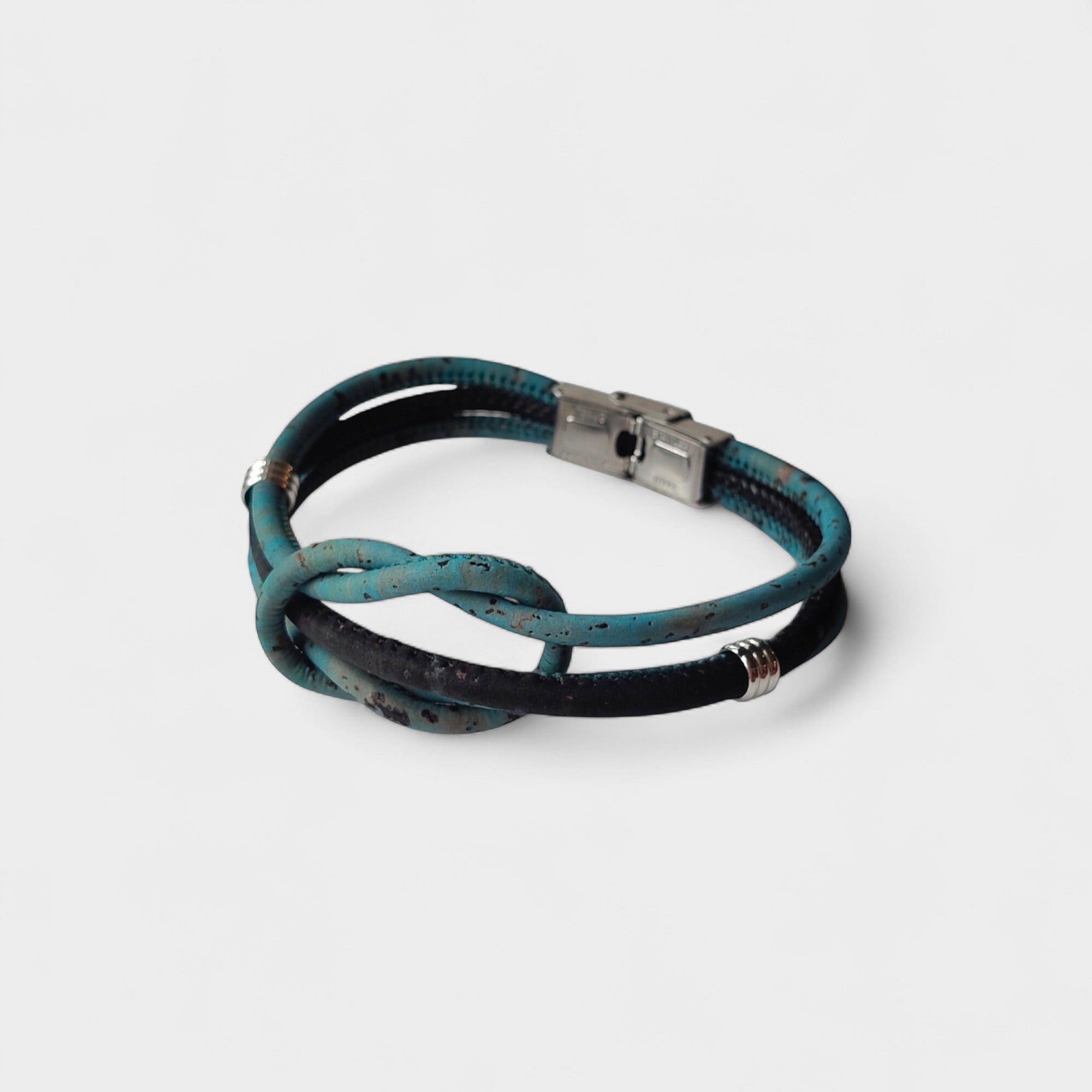 Bracelet vegan en liège Marin