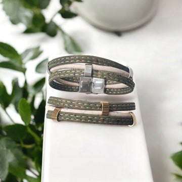 Bracelet en liège Forêt d’Été - Bijoux naturels femme